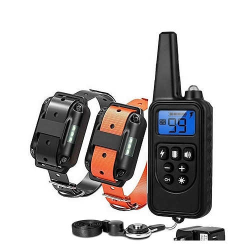 Hundetraining Schockhalsband verstellbarer Hundetrainer elektronisch / elektrisch Kunststoff elektronische Verhaltenshilfen Gehorsamstraining für Haustiere Image