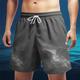 Herren Boardshorts Badeshorts Badehose Schwimmshorts Bademode Kordelzug mit Mesh-Futter Elastische Taille Farbverlauf Schnelltrocknend Kurz Festtage Strand Hawaiianisch Brautkleider schlicht Wein Blau