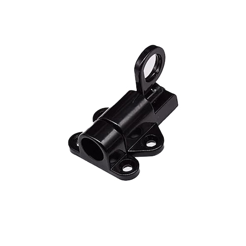 Riegelschloss aus Aluminiumlegierung, selbstschließend, automatischer Riegel, Fenstertor, Sicherheitszugring, Federschlag, Türriegelriegelschloss Image