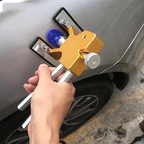 Werkzeuge zur Reparatur von Dellen am Auto ohne Lackierung, Dellen-Reparaturset, Dellen-Abzieher, Laschen zum Entfernen von Karosserieschäden, Reparaturwerkzeug mit Matten, kleiner Saugnapf,