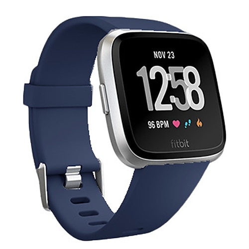 Smartwatch-Band Kompatibel mit Fitbit Versa 2 / Versa Lite / Versa SE / Versa Silikon Smartwatch Gurt Weich Elasthan Verstellbar Sportarmband Ersatz Armband Image