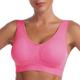 Sport-BH für Damen, stoßfest, leichter Halt, Bralette, herausnehmbares Polster, Nylon, Spandex, Yoga, Fitness, Fitnessstudio, Workout, 10 Farben, atmungsaktiv, leicht, weich gepolstert