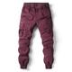 Herren Cargohose Cargohosen Cargohose Hose Hosen Kordelzug Elastische Taille Multi Pocket Feste Farbe Casual Täglich Freizeitskleidung Modisch Klassisch Olivgrün Grau Blau