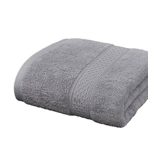 Großes Badetuch, 140 x 70 cm, Hotel-Badetücher aus 100 % Baumwolle, schnell trocknend, super saugfähig, leicht, weich, in mehreren Farben, mit Sternen bewertet, Hotel-Firmengeschenke, Textilien Image