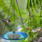 Hängendes Vogelfutterbad, solarbetriebener schwimmender Brunnen für den Garten im Freien – bereichern Sie Ihren Garten mit umweltfreundlicher Vogelbeobachtung und Entspannung