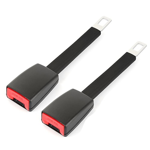2 Stück Auto Auto Sicherheitsgurt Extender Verlängerung Schnalle Sicherheitsclip Universal Sicherheitsgurt Auto Innenmodellierung Sicherheitsclip Image