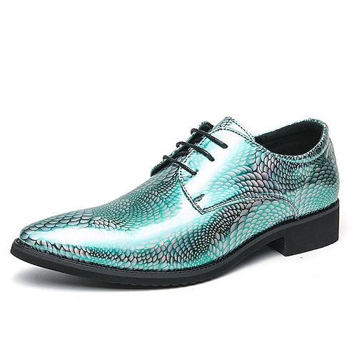 Herren Outdoor Bullock Schuhe Metallische Schuhe Wanderschuhe Brautkleider schlicht Täglich Leder Komfortabel Stiefeletten / Stiefeletten Halbschuhe Schwarz A Schwarz Braun Frühling Herbst
