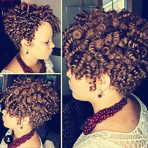 Marlybob Braiding Hair Hook Braids Afro Kinky Curly Crochet Braids Passion Twist Bio-Haartressen für Haarverlängerungen Image