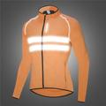 WOSAWE Herren Fahrradjacke Radjacke Windschutz Regenjacke Winter Warnschutz Wasserdicht Windundurchlässig Schnelles Trocknung Fahhrad Jacke Windbreaker Windjacke MTB Mountain Rennrad Radfahren in der