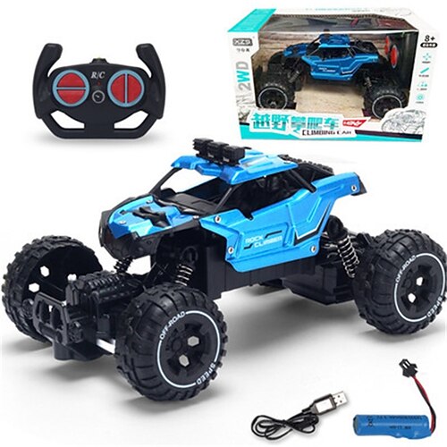 Legierungs-Kletterauto, das funkgesteuertes Auto auflädt, elektrische Fernbedienung, Geländewagen, Jungen-Spielzeugauto