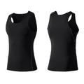 Herren Tank Top Sport Kompressions-Tank-Top Ärmellos Weste / Fahrradweste Sportlich Atmungsaktiv Feuchtigkeitsableitung Weich Fitnesstraining Laufen Aktives Training Sportbekleidung Sportkleidung