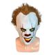 Es Pennywise Killerclown Maske Erwachsene Unisex Grusel Gruseliges Kostüm Halloween Karneval Einfache Halloween-Kostüme