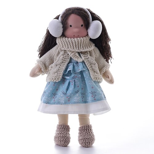 Handgemachte Waldorf-Puppe Waldorf-Puppe Festivalgeschenk Kinderfest Geschenke Weihnachtsgeschenk Image