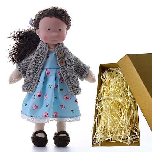 Handgemachte Waldorf-Puppe Waldorf-Puppe Festivalgeschenk Kinderfest Geschenke Weihnachtsgeschenk
