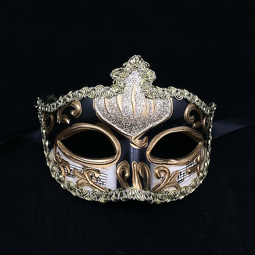 Venezianisch Halloween Maske Venezianische Maske Maskenmaske Party / Abend Klassisch Zeitlos Halbgesicht Skulptur Erwachsene Damen Weiblich Karneval Maskerade Party Maskerade Karneval von Venedig