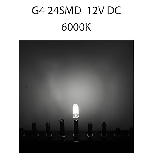 LED Stiftsockel G4, G4-LED-Lampen JC Bi-Pin-Sockelleuchten 1,5 W DC 12 V 10 W T3-Halogenlampen-Ersatz-Landschaftslampen Image