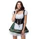 Karneval Oktoberfestbier Kostüm Dirndl Trachtenkleader Dirndlbluse Oktoberfest / Bier Bayerisch Bayerisch Wiesn Traditioneller Stil Wiesn Damen Stoff im traditionellen Stil Hemd Schürze