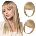 Clip-in-Pony-Haarverlängerungen, Clip-in-Haarspange mit zartem Pony, künstlicher Pony, Clip-in-Haarteile für Menschen mit Schläfen, natürliche Perücken, Pony-Clip