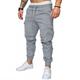 Herren Cargohose Cargohosen Cargohose Jogginghose Jogger Hose Hosen Kordelzug Elastische Taille Multi Pocket Feste Farbe Sports Outdoor Freizeitskleidung Baumwolle 100% Baumwolle Strassenmode