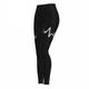 21Grams Damen Radhose lang Fahhrad Leggings MTB Mountain Rennrad Sport 3D-Pad warm halten Atmungsaktiv Feuchtigkeitsabsorbierend Schwarz Grün Polyester Elasthan Bekleidung Fahrradbekleidung