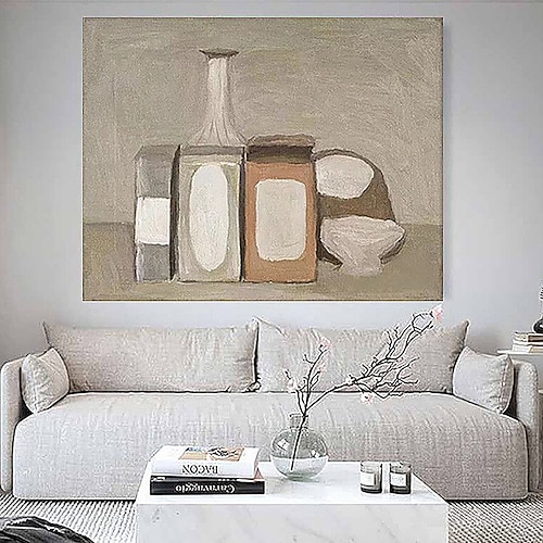 Handgemaltes Picasso-Ölgemälde, Picasso-Gemälde, abstraktes figuratives Wandkunstbild, handgefertigtes Gemälde, Kunstwerk für Heimdekoration, Wohnzimmer, Schlafzimmer, gerollte Leinwand, ohne Rahmen Image