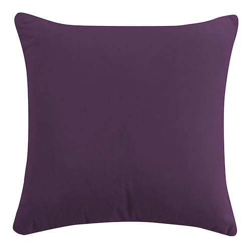 Einfarbiger Kissenbezug im Freien, wasserdichter Technologie-Kissenbezug, beschichteter Outdoor-Garten-Sofakissen, modern, einfach, 1 Stück Image