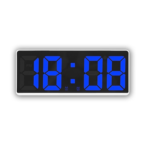 LED-Uhr mit großem Bildschirm, Digitaluhr, Schlafzimmer-Nachttischuhr, koreanische Modeuhr Image