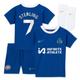 Chelsea Nike Home Stadium Sponsored Kit 2023-24 - Infants with Sterling 7 printing