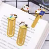 Segnalibri per libri segnalibro gatto Anime segnalibro segnalibro in metallo Tell Separator libri