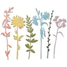 New Wildflowers Thinlits Spring Leaves Metal Cutting Dies Scrapbooking per biglietti di auguri di