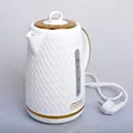 Bollitore elettrico Houselin, con protezione rapida per l'ebollizione e l'ebollizione a secco, riscaldatore per acqua calda a doppia parete da 1,7 litri, 2000 W