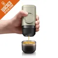 WACACO Minipresso NS2, macchina per caffè espresso portatile, capsule NS compatibili*, azionamento manuale, macchina da caffè, regalo