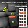 2Pcs Car Seat Belt Buckle Protector Clip Anti-collisione Cover per Lotus Eletre Emira Evija Envya