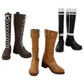 Anime Sousou No Frieren Scarpe Cosplay Stivali Stark Himmel Frieren Fantasy Costumi di Halloween