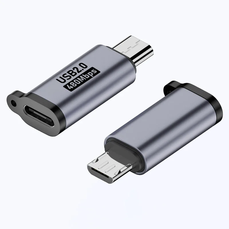 Adattatore USB tipo C Convertitori da tipo C a micro USB maschio a USB C femmina per cavo dati caricabatterie Xiaomi Samsung Adattatore USB C USBC