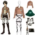 Attack on the Giant COS suit Alan Mikasaki Soldier Captain uniform Ni coat clothing adult