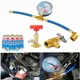 Ricarica condizionatore d'aria r134a attrezzatura di ricarica Gas refrigerante Freon r134a Kit di riempimento adattatore di ricarica aria condizionata auto