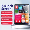 Lettore MP3 portatile Walkman 2.4 pollici lettore MP3 Touch a schermo intero Mini Hifi HD
