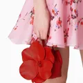 Rosso nuova borsa femminile moda versione coreana fiore borsa creativa cena di nozze sposa borsa a