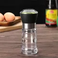 Salt And Pepper Mill Manual Food Grinders Spice Jar Containers Kitchen Gadgets Spice Bottles Glass