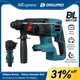 Drillpro 18V 4 Functions Electric Cordless Rotary Hammer Drill Rechargeable Hammer 27mm Impact