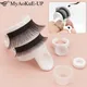 5pcs/set Eyelash Splitter Nail Art Tattoo Glue Pallet Holder Eyelash Extension Rings Stand Adhesive