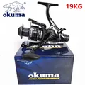 Okuma All Metal Cup Fishing Reel 5.2:1 4.7:1 RPM 19KG Max Dragon Fresh Water Reel 3000-6000