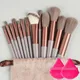 New 8/20Pcs Makeup Brush Set Eyeshadow Brush detail Concealer Blush Loose Powder Foundation