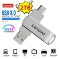 Lenovo USB Flash Drive 2TB 1TB 2-IN-1 Pen Drive Флешка Type -C Flash Drive U Disk Memoria Cel USB