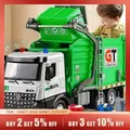Garbage Truck Toys for Boys Garbage Truck Toys Metal Diecast Friction Powered Toy Garbage Truck