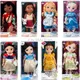 Original Disney Animators Princess Collection Doll Elsa 40cm Snow White Anna Belle Ariel Anime