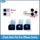 10Pcs Flash Dust Net For iPhone 13 12 11 Pro MAX Anti Dust Mesh Rear Cover Camera Flash Light