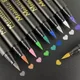 10 Pack Metallic Markers - Metallic Markers for Calligraphy Brush Lettering Black Paper Rock Art