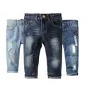 Chumhey 0-8T Top Quality Spring Kids Jeans Children Pants Baby Boys Girls Denim Trousers Infant